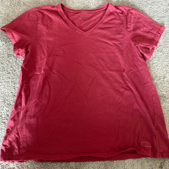 Life is Good V-Neck T-Shirt - Picture 11 of 12